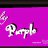 Purple feedeur